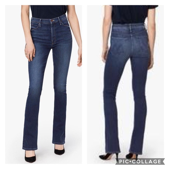 mother the runaway bootcut jeans